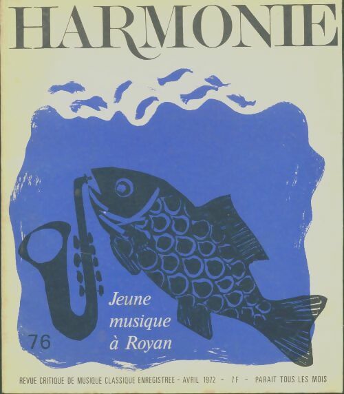 Harmonie n°76 : Jeune musique à Royan - Collectif -  Harmonie - Livre