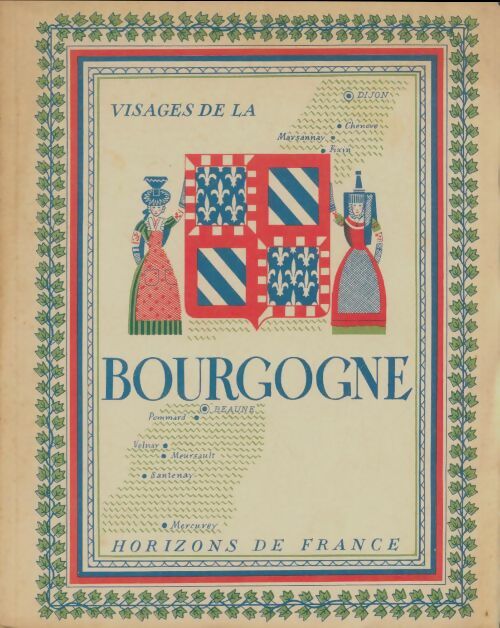 Visages de la Bourgogne - Collectif -  Provinciales - Livre