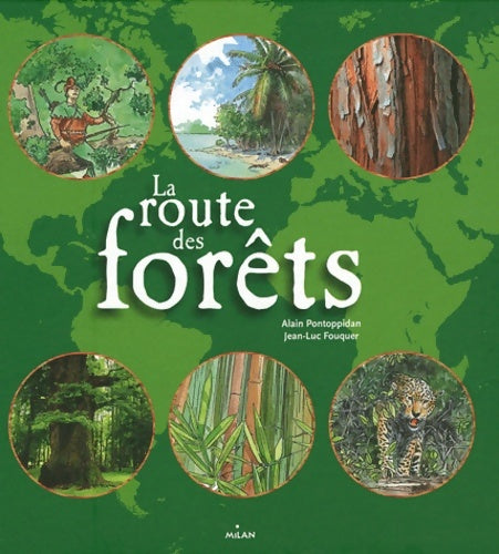 La route des forêts - Alain Pontoppidan -  Milan poche - Livre