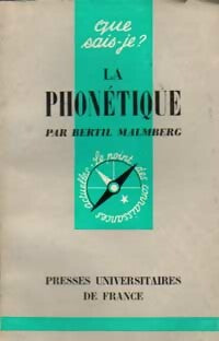 Livrenpoche : La phonétique - Bertil Malmberg - Livre