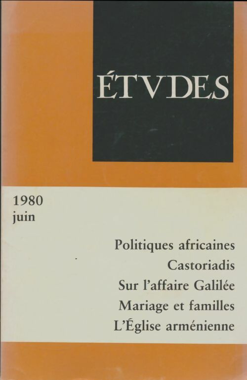 Études n° 3526 - Collectif -  Etudes - Livre