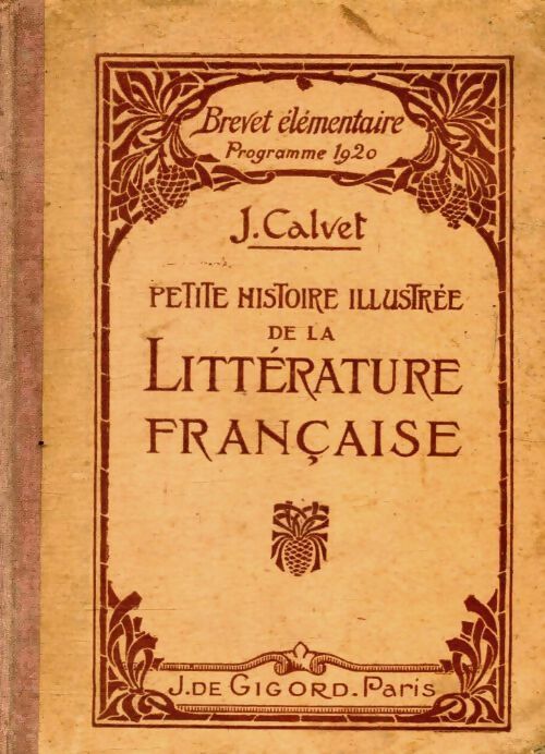 Livrenpoche : Petite histoire de la littérature française - J. Calvet - Livre