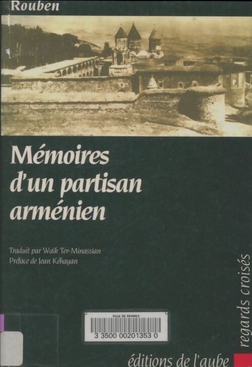 Livrenpoche : Mémoires d'un partisan arménien - Rouben - Livre