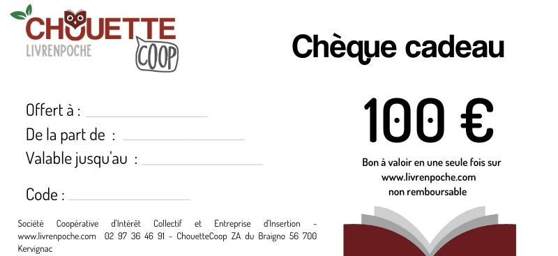 Carte-cadeau Livrenpoche