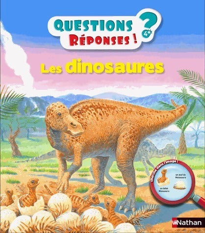 Les dinosaures - Anne-Sophie Baumann -  Questions réponses 4/6 ans - Livre